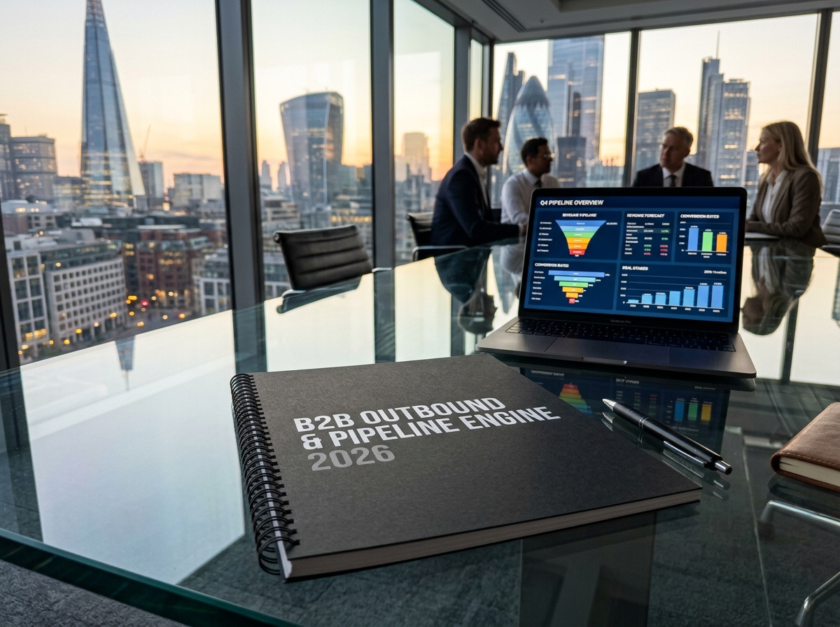 The 2026 B2B Outbound Acquisition & Enterprise Pipeline Engine Product Mockup